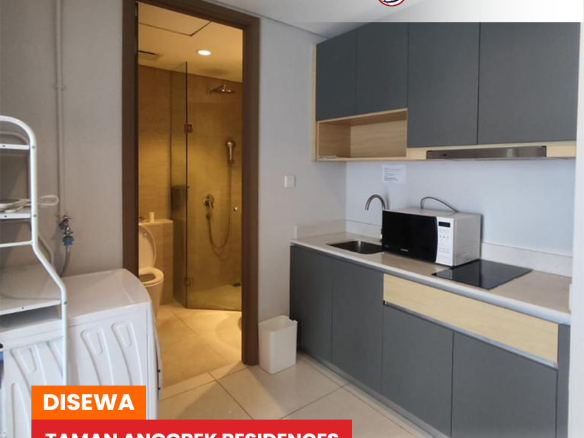Taman Anggrek Residences Full Furnished 1 Bed, Mid Floor, West Jakarta