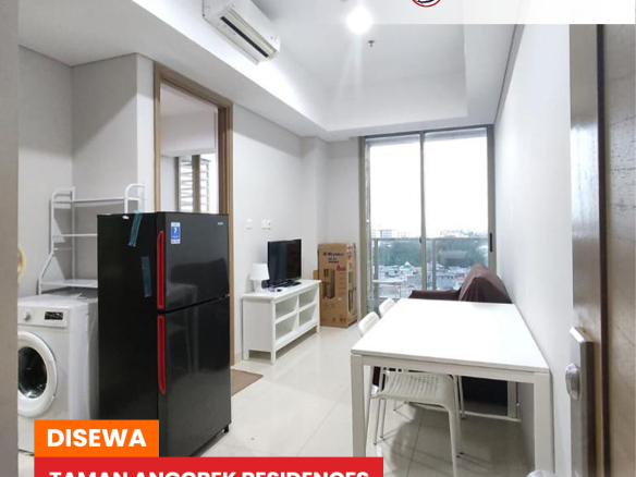 Taman Anggrek Residences Fully Furnished 1 Bed, Low Floor, West Jakarta