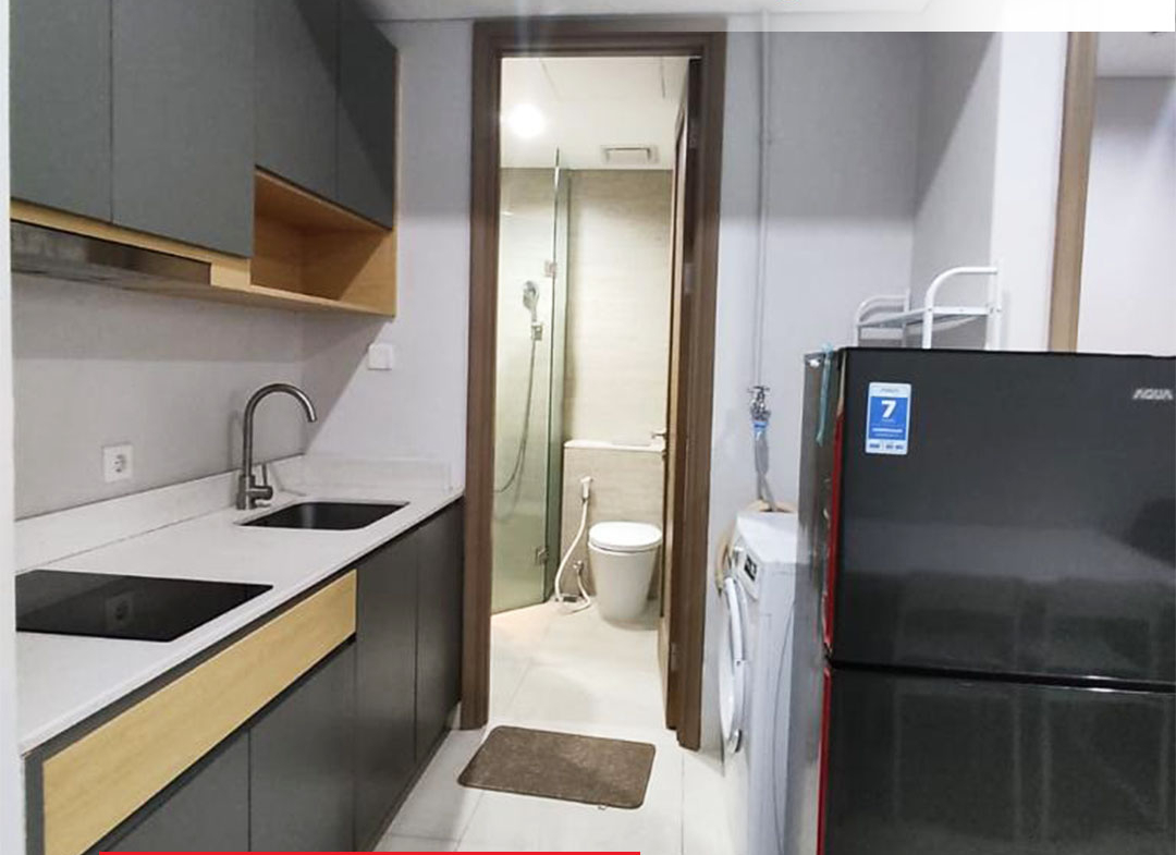 Taman Anggrek Residences Fully Furnished 1 Bed, Low Floor, West Jakarta