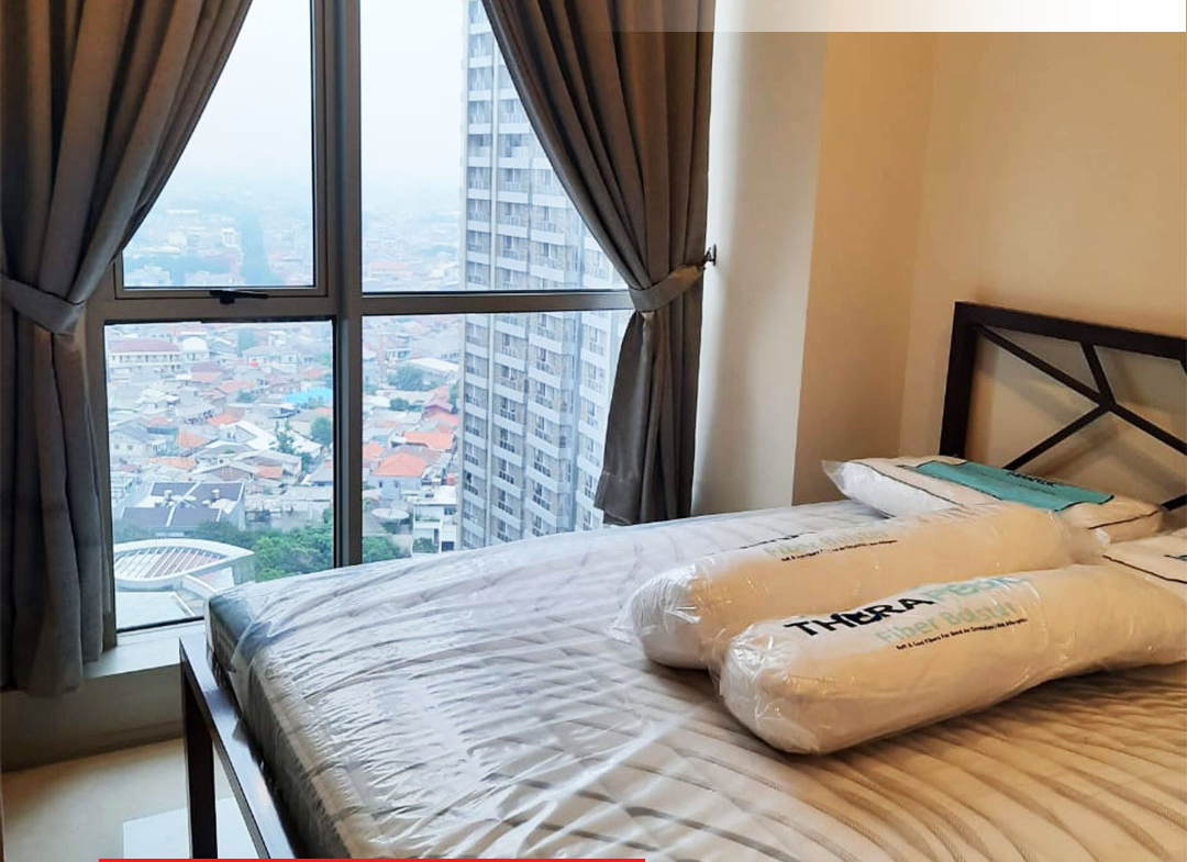 Fully Furnished 1 Bed 50m2, Pool View at Taman Anggrek Residences