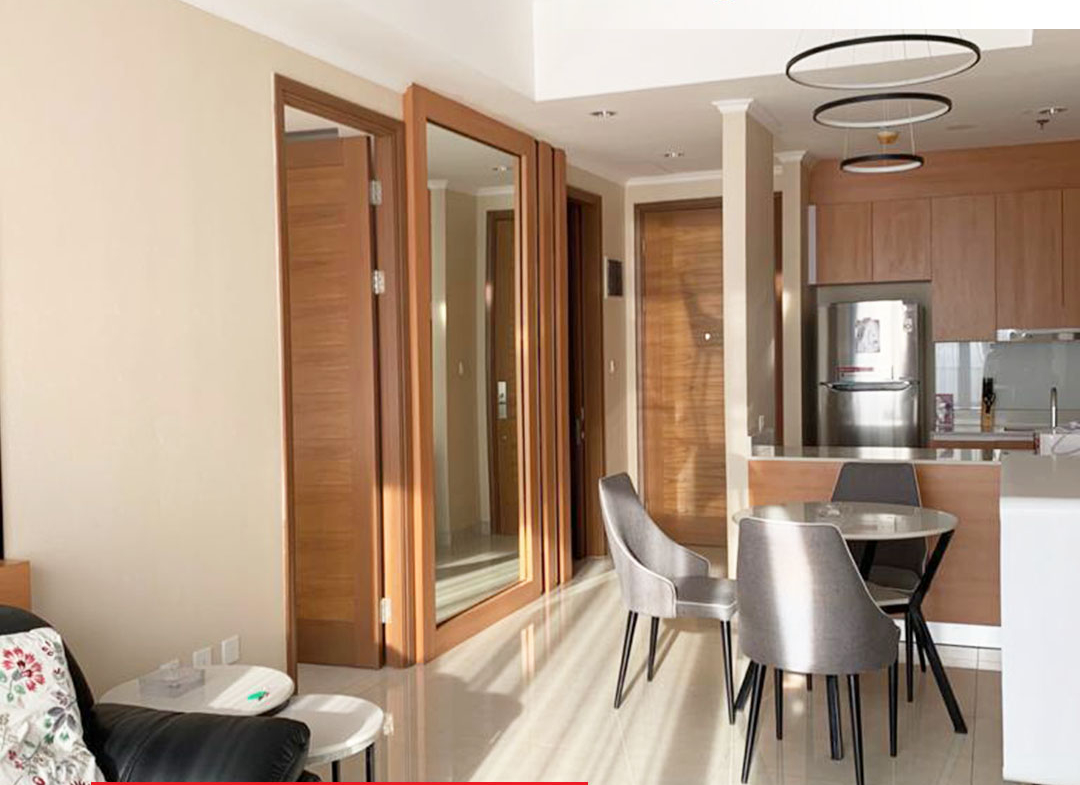 Fully Furnished Bagus 99m2 Lantai Tengah di Taman Anggrek Residences