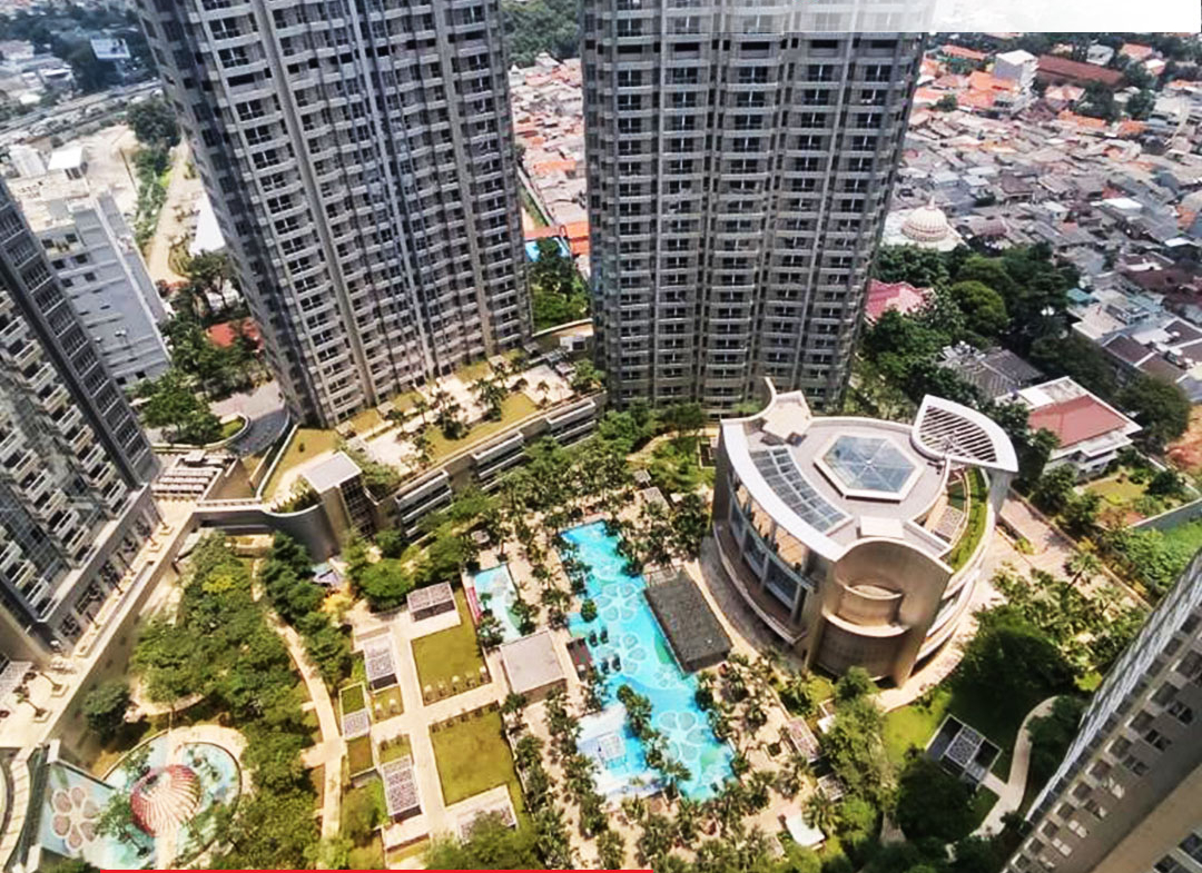 Taman Anggrek Residences Full Furnished 1 Bed, Mid Floor, West Jakarta