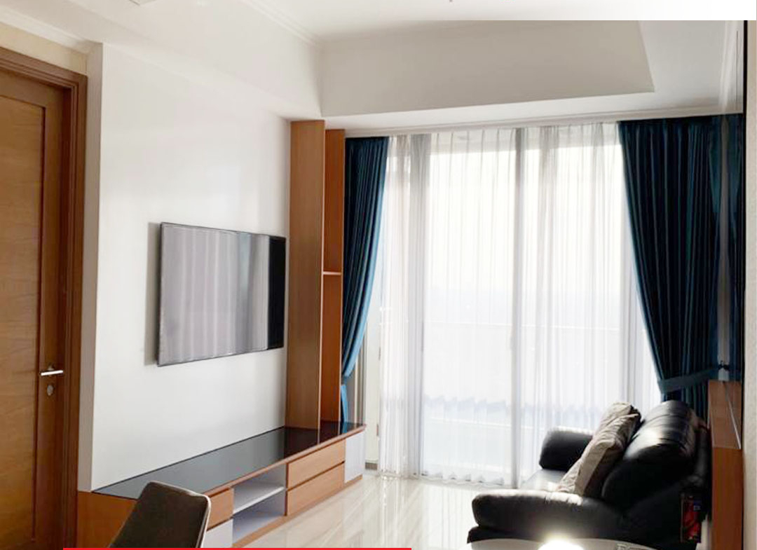 Fully Furnished Bagus 99m2 Lantai Tengah di Taman Anggrek Residences