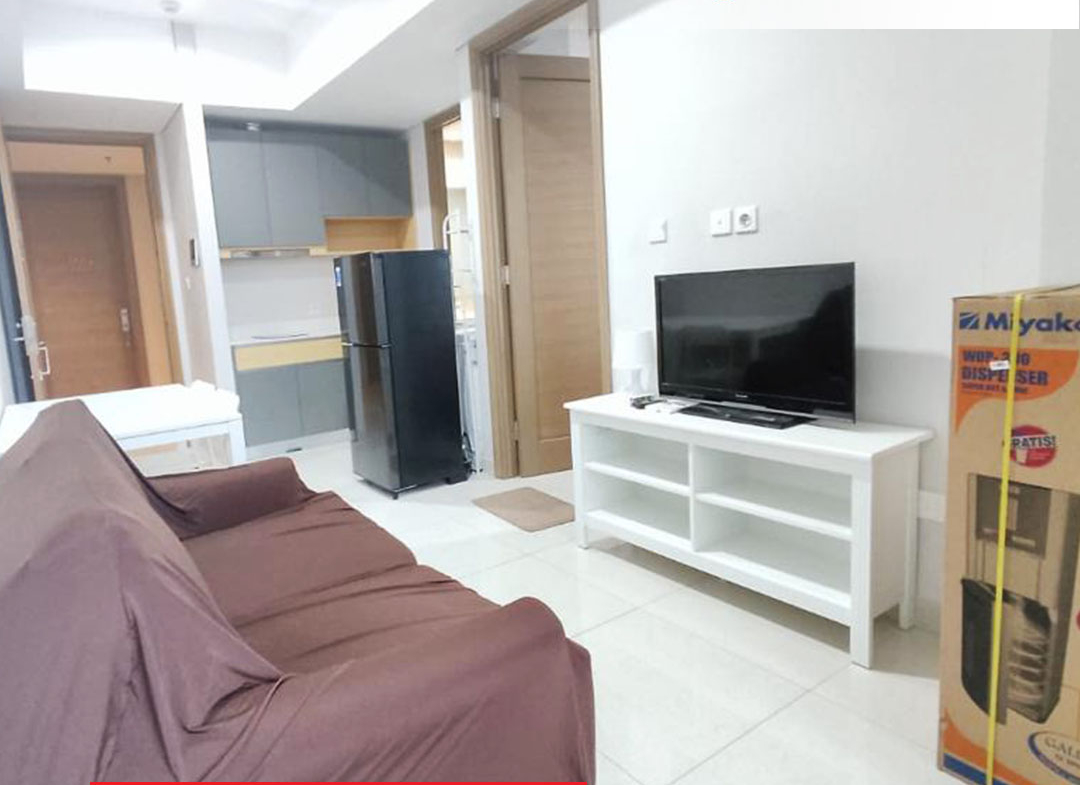 Taman Anggrek Residences Fully Furnished 1 Bed, Low Floor, West Jakarta