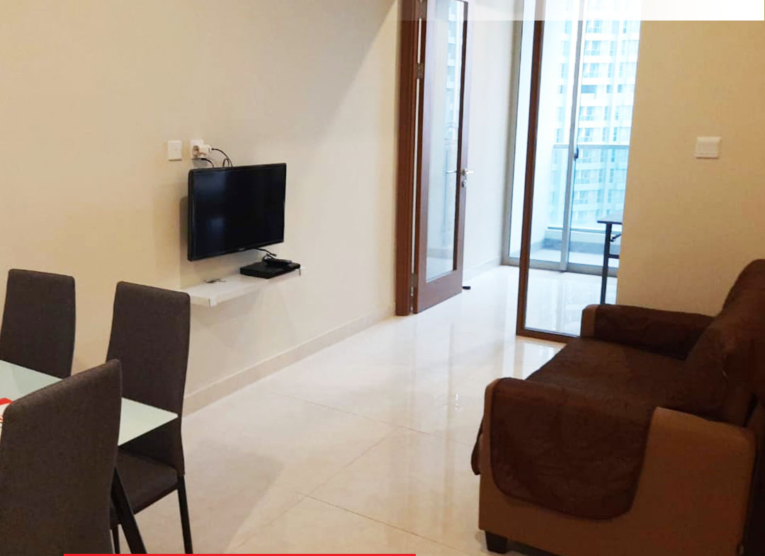 Fully Furnished 1 Bed 50m2, Pool View at Taman Anggrek Residences