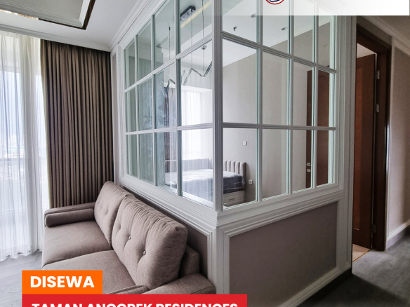 Fully Furnished Kondisi Sangat Bagus 2 Bed at Taman Anggrek Residences