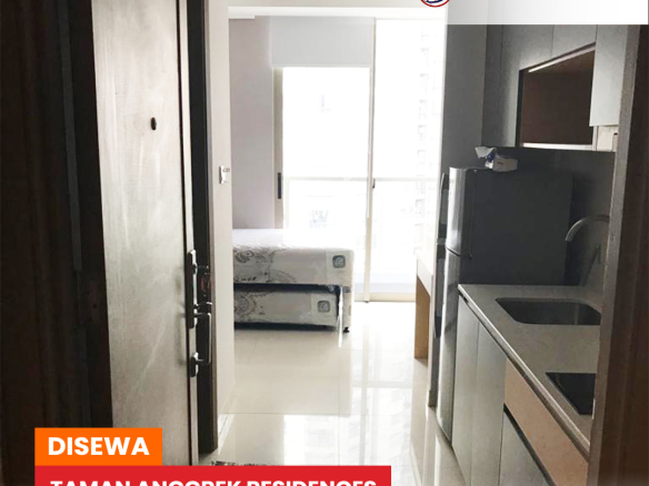 Studio Fully Furnished, Taman Anggrek Residences, Mid Floor, City View