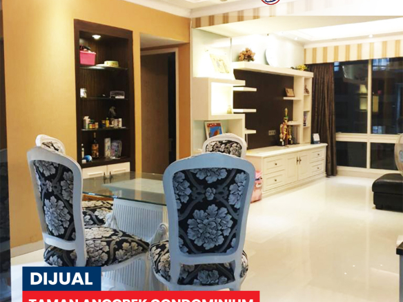 Taman Anggrek Condominium 2 Kamar Tidur, Semi Furnished, Lantai Bawah