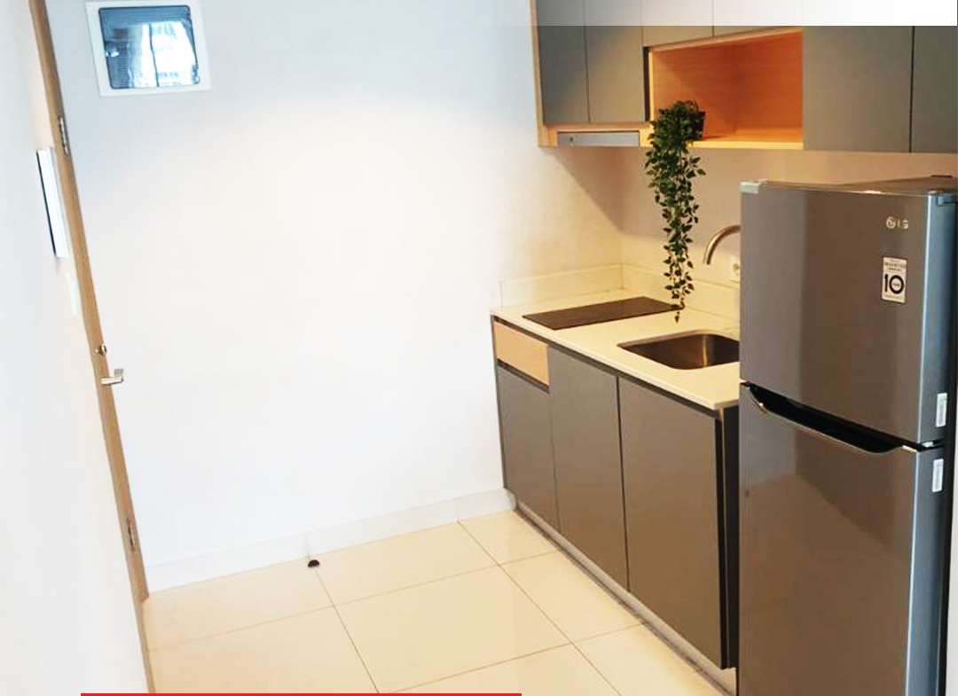Termurah! 2 Bedroom 50m2, High Floor di Taman Anggrek Residence