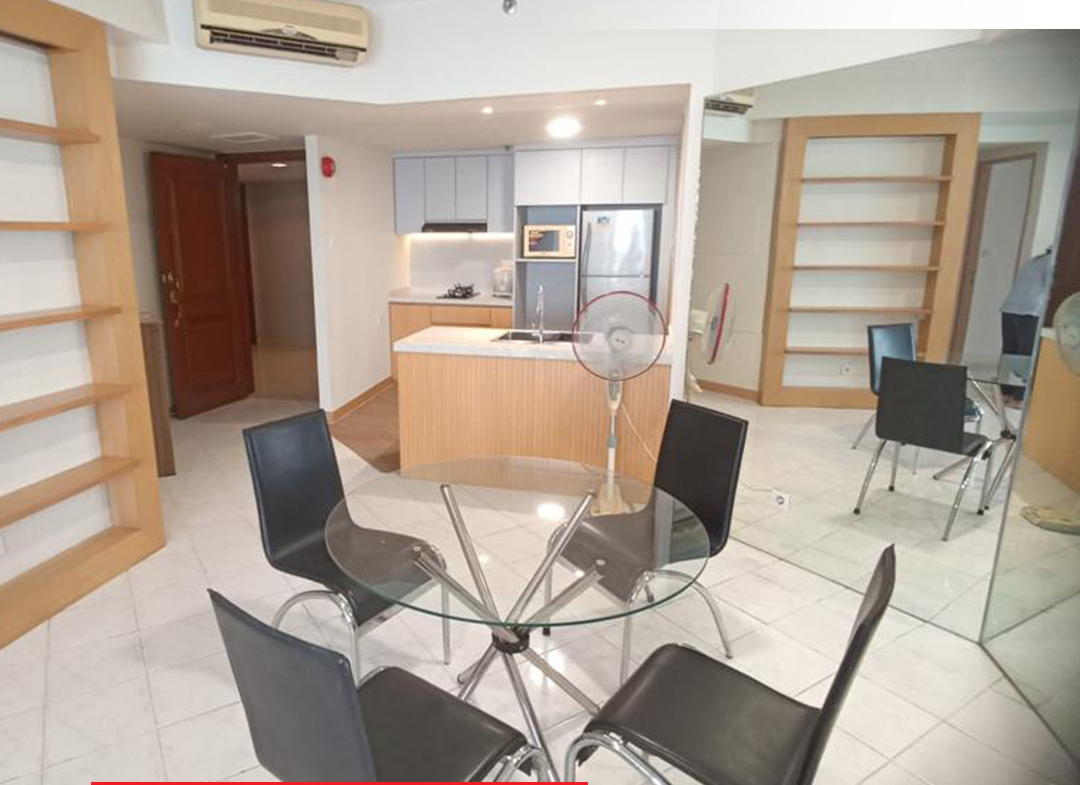 Taman Anggrek Condominium Condition Semi Furnished 2 Bed, Middle Floor