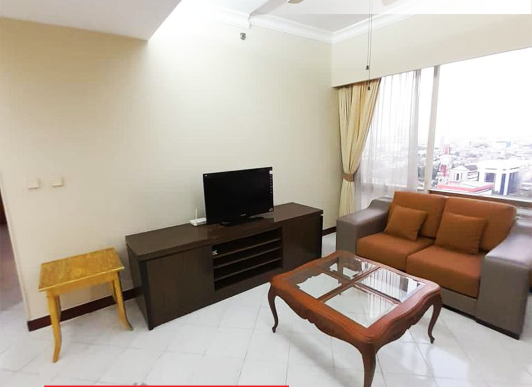 Taman Anggrek Condominium 2 Bedroom, Semi Furnished, Lantai Bawah