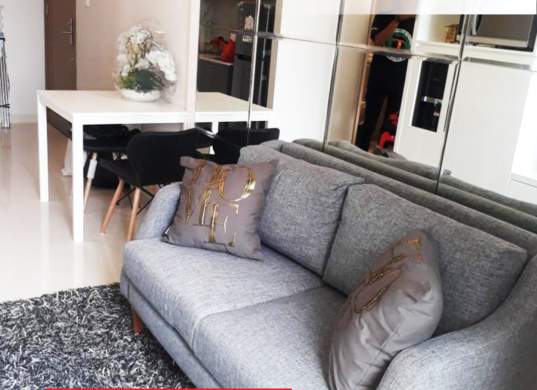 Disewa Taman Anggrek Residences Fully Furnished 2 Bed, Middle Floor