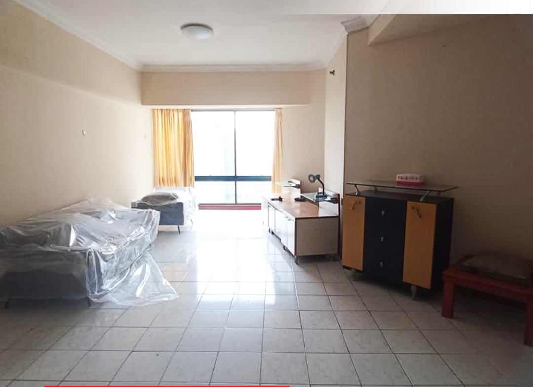 Fully Furnished 3 Bedroom, Lantai Tengah, Taman Anggrek Condominium