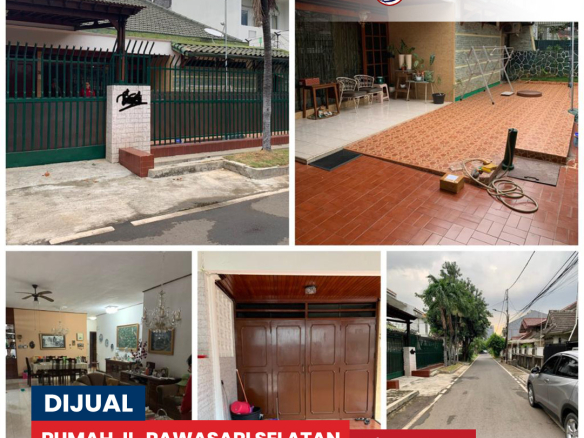 Rumah di Jl. Rawasari Selatan, Cempaka Putih Timur, Jakarta Pusat