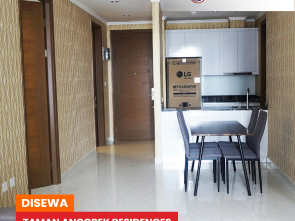Fully Furnished 2 Bed,Pool View,Middle Floor,Taman Anggrek Residences
