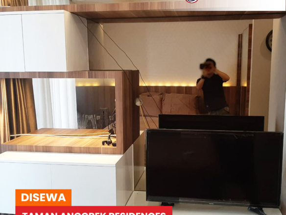 Fully Furnished Tipe Studio, Pool View di Taman Anggrek Residences