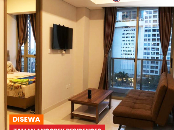 Fully Furnished 1 Bedroom, Lantai Bawah, Taman Anggrek Residences