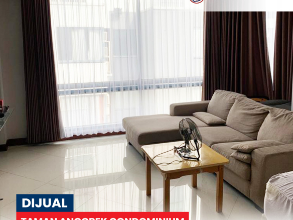 Termurah! Taman Anggrek Condominium 3 Bedroom, High Floor, City View