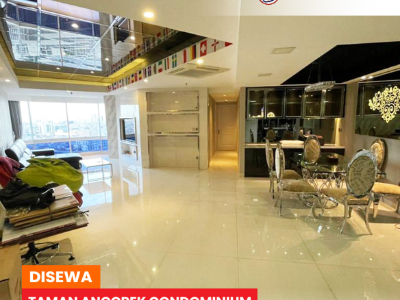 Good Condition, Fully Furnished 3 Bedroom, Taman Anggrek Condominium