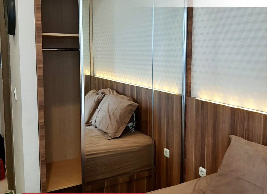 Fully Furnished Tipe Studio, Pool View di Taman Anggrek Residences