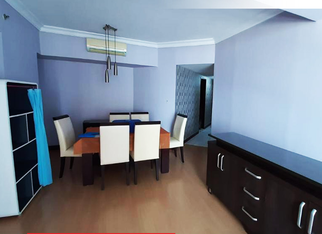 Fully Furnished Taman Anggrek Condominium 2 Bed, High Floor, West View