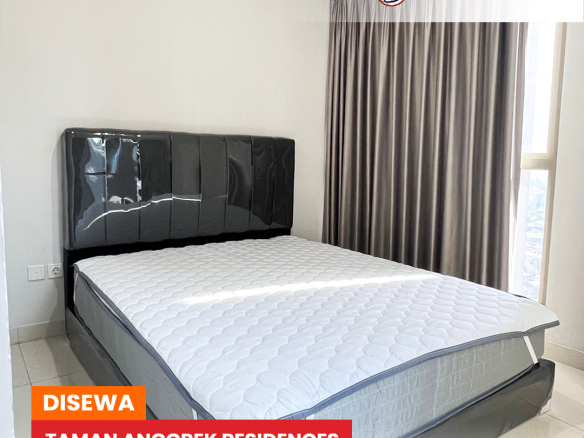 Termurah! Fully Furnished 2 Bed,Lantai Tengah,Taman Anggrek Residences
