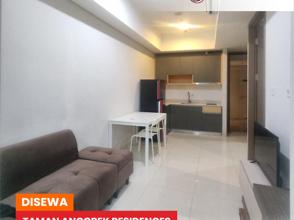 Nice View! Taman Anggrek Residences, Fully Furnished 1 Bed, Low Floor