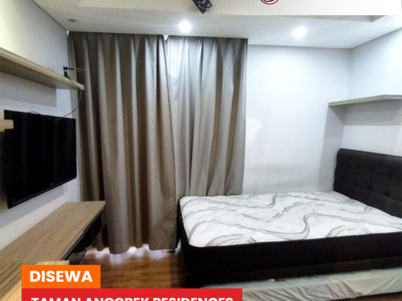 Studio, Fully Furnished, Middle Floor at Taman Anggrek Residences