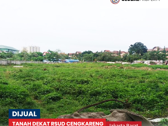Dijual Tanah A4 di Dekat RSUD Cengkareng, Jakarta Barat