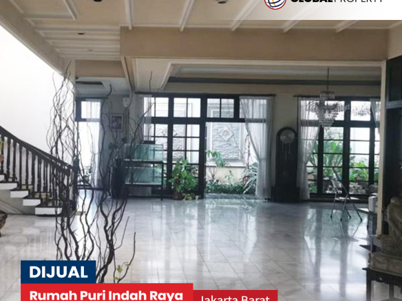 Rumah 2 Lantai di Jl. Puri Indah Raya, Kembangan, Jakarta Barat