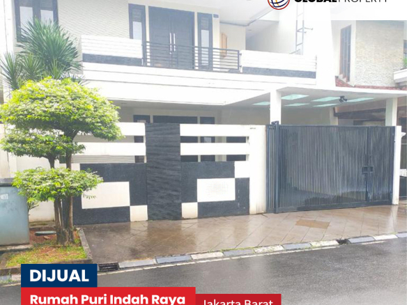 Rumah di Jl. Puri Indah Raya, Kembangan, Jakarta Barat