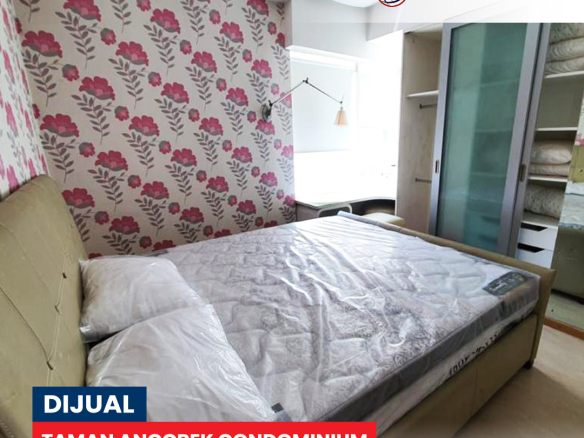Fully Furnished 2 Bed, Pool View, Low Floor, Taman Anggrek Condominium