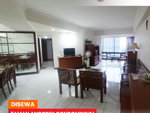 Termurah! Taman Anggrek Condominiumm, 3 Bedrooms, Fully Furnished
