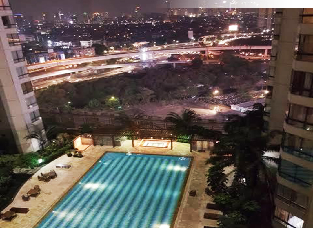 Fully Furnished 2 Bed, Pool View, Low Floor, Taman Anggrek Condominium