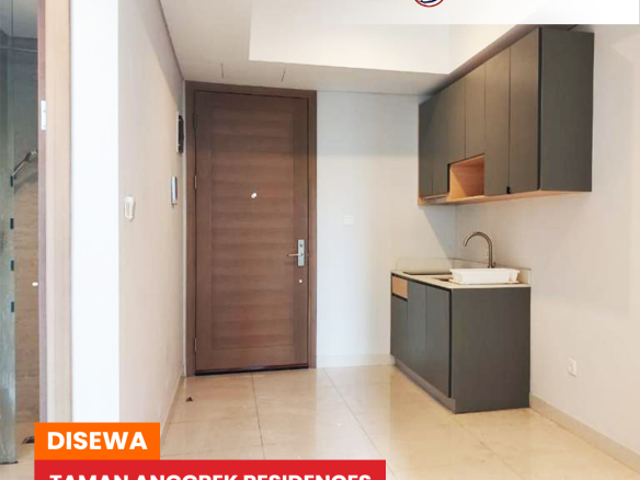 Taman Anggrek Residences, Semi Furnished Standard 2 Bedroom, Pool View
