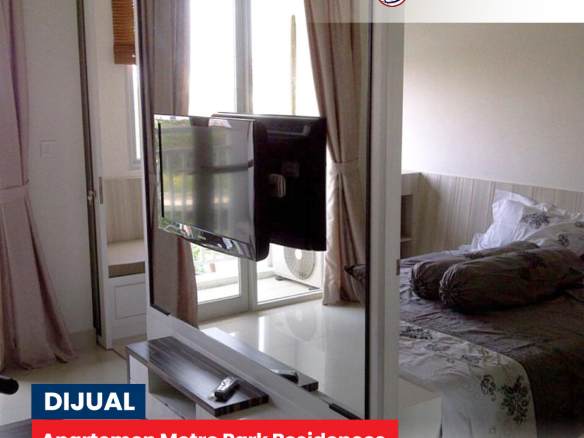 Fully Furnished 1 Bed, Apartemen Westmark Seberang Mall Taman Anggrek
