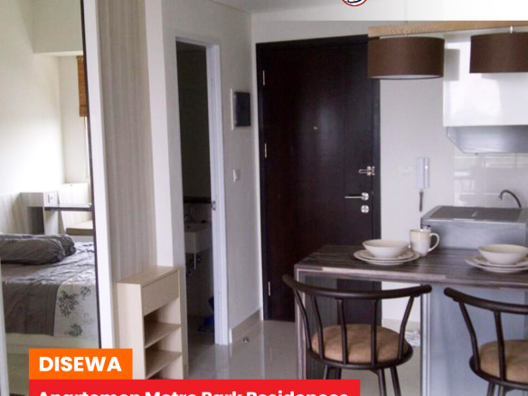 Apartemen Westmark Seberang Mall Taman Anggrek, Fully Furnished 1 Bed
