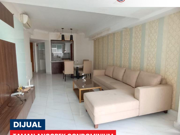 Turun Harga! Taman Anggrek Condominium 2 Bedroom, Fully Furnished