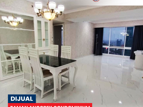 Fully Furnished, Good Condition! 2 Bed, Middle Floor, Taman Anggrek Condominium