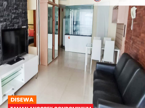 Termurah! Fully Furnished Bagus! 2 Bedroom, Taman Anggrek Condominium