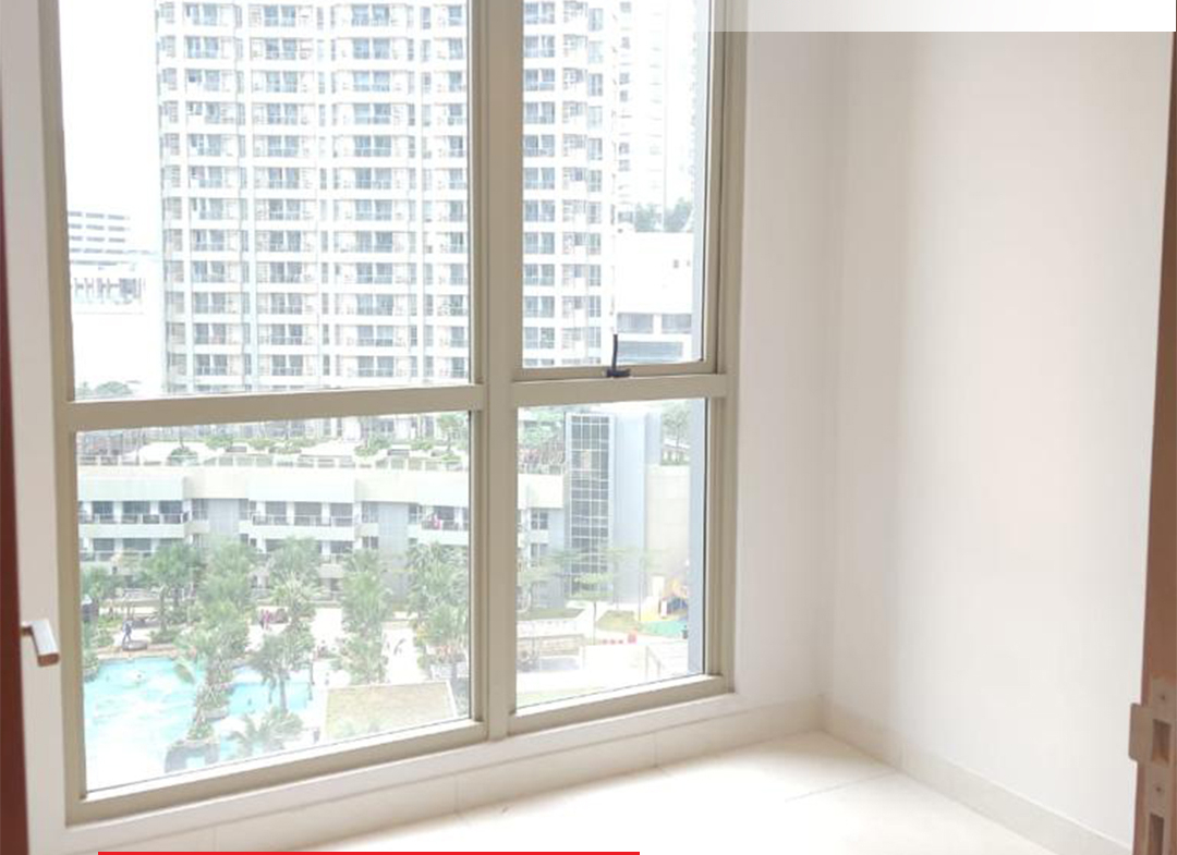 Taman Anggrek Residences, Semi Furnished Standard 2 Bedroom, Pool View