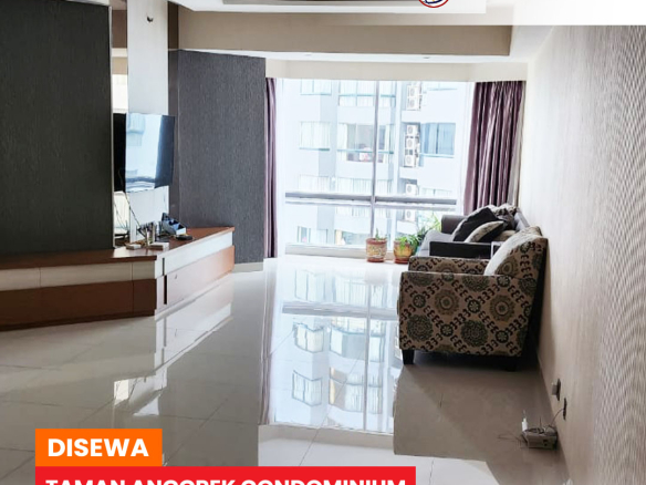 Taman Anggrek Condominium, Fully Furnished 2 Bed, Lantai Tengah