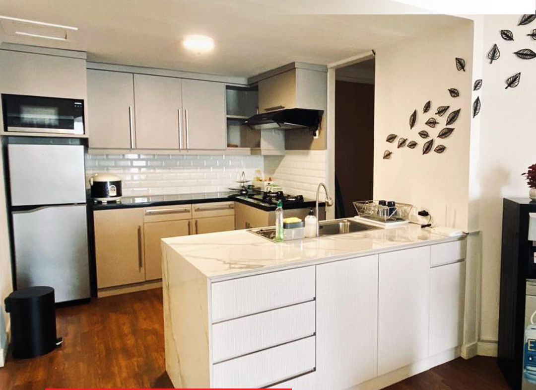 Taman Anggrek Condominium 2 Bedroom, Fully Furnished, Lantai Tengah