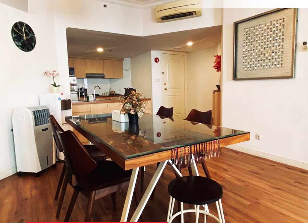 Good Condition! Fully Furnished, High Floor, Taman Anggrek Condominium