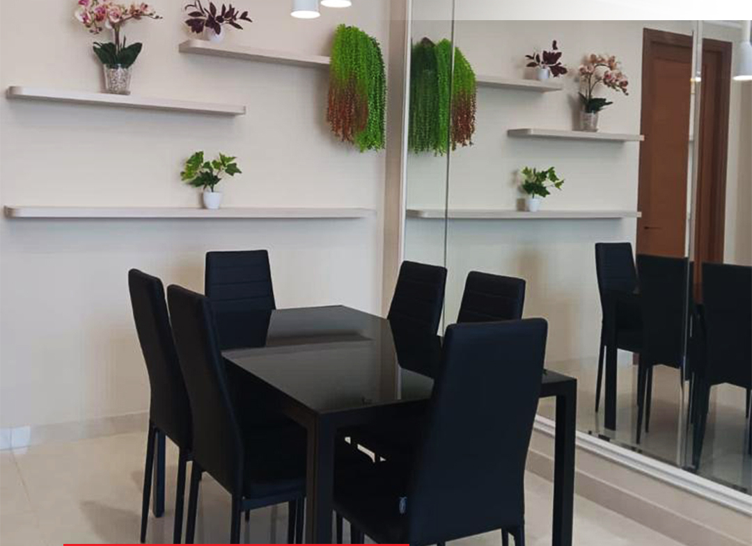 Taman Anggrek Residences 135m2, 3 Bedroom, Fully Furnished, High Floor