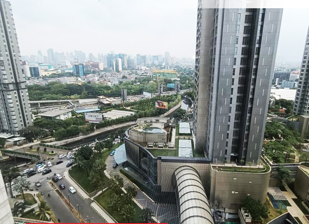 Semi Furnished 2 Bedroom, Low Floor, Taman Anggrek Condominium