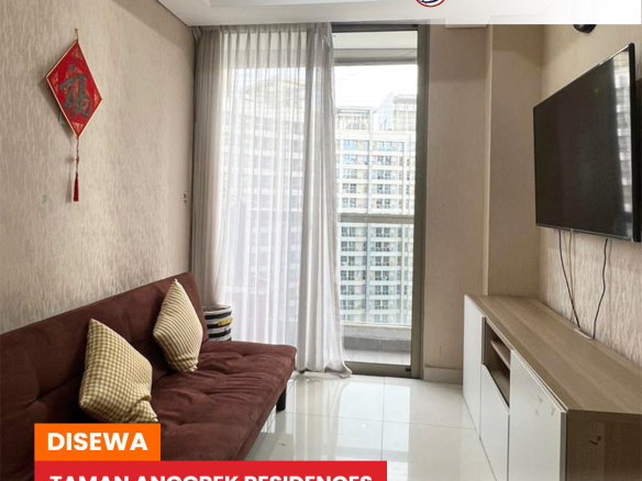 Taman Anggrek Residences Unit Gandeng, Fully Furnished 2 Bed, Pool View