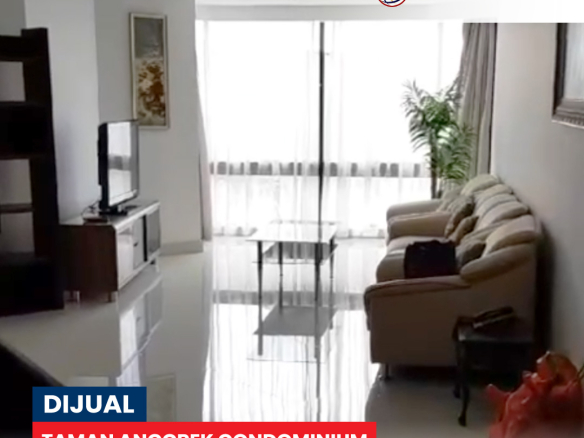 Fully Furnished, Taman Anggrek Condominium 3 Bedroom, Low Floor
