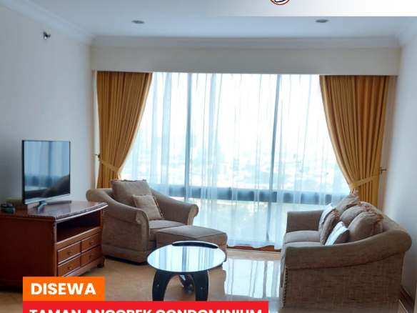 Taman Anggrek Condominium Full Furnished, 2 Bedroom, Low Floor