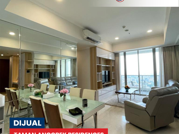 Good Condition Fully Furnished 3 Bedroom, Taman Anggrek Residences